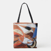 Dynamic Construction, 1919 (olie op canvas) Tote Bag (Achterkant)