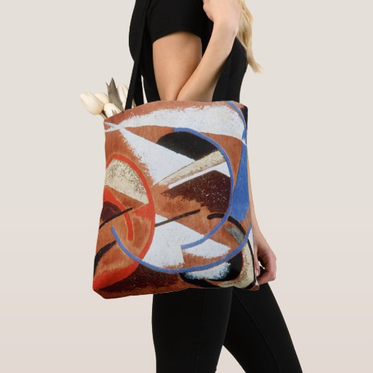 Dynamic Construction, 1919 (olie op canvas) Tote Bag (Dichtbij)