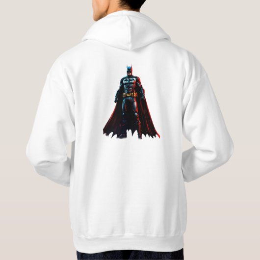 "Dynamic Dark Knight Hoodie" Hoodie (Achterkant)