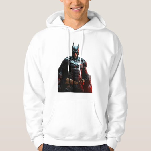 "Dynamic Dark Knight Hoodie" Hoodie (Voorkant)
