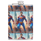 Dynamic Defender: de kracht van een superheld in j Heupfles (Voorkant)