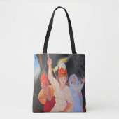 Dynamic Deities Custom All-Over-Print Canvas tas (Voorkant)