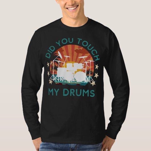 Dynamic Did You Touch My Drums T-shirt - Speelse P (Voorkant)