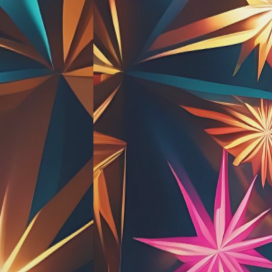 Dynamic Disco Lights Peel en Stick Behang (Zoom)