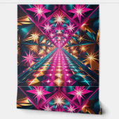 Dynamic Disco Lights Peel en Stick Behang (Afrollen)