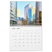 Dynamic Downtown Denver, Co Photo Art Calendar Kalender (Mar 2026)
