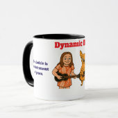 Dynamic Duo Girl and Chihuahua playing ukes Mok (Voorkant links)