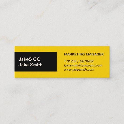 Dynamic Duo Mini Visitekaartje (Voorkant)