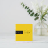 Dynamic Duo Vierkante Visitekaartje (Staand voorkant)