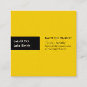 Dynamic Duo Vierkante Visitekaartje (Voorkant)