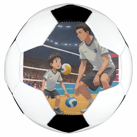 "Dynamic Duo Voetbal: Father-Son Bonding Editi Voetbal (Voorkant)