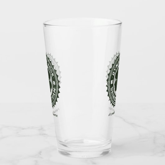 Dynamic Edge Drink Team Glass Cup Glas (Links)