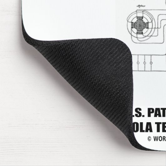 Dynamic Electric Machine US Patent 390721 van Tesl Muismat (Hoek)