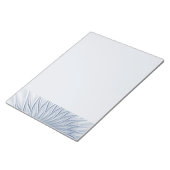 Dynamic Fantasy Abstract Blue Tones Fractal Art Notitieblok (Schuin)