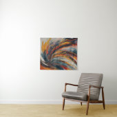 Dynamic Flame Abstract Expressionisme Kunst Wandkleed (In Situ (horizontaal))