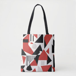 Dynamic Geometric Abstraction Tote Bag