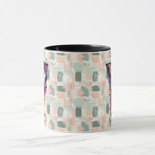 Dynamic Geometric Monogram Mok - V voor Victor (Midden)