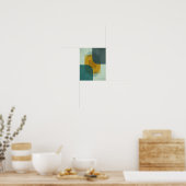 Dynamic Geometric Overlap Poster (Keuken)