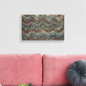 Dynamic Geometric Pattern Wall Art Canvas Afdruk (Insitu (Woonkamer))
