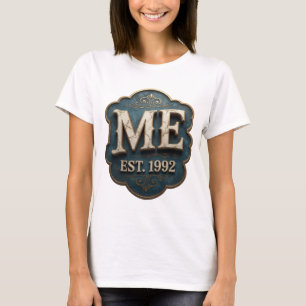 Dynamic Gold ME OPGERICHT 1992 Modern Design T-shirt