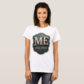 Dynamic Gold ME OPGERICHT 1992 Modern Design T-shirt (Voorkant volledig)