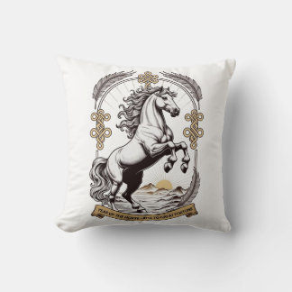 Dynamic Horse Emblem, Chinese New Year Gift Kussen