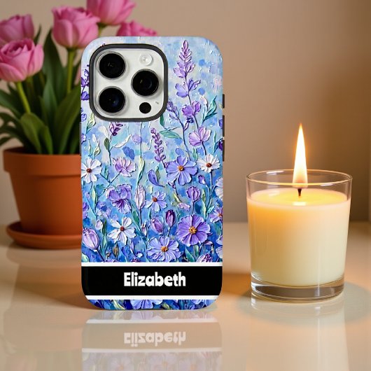 Dynamic Impasto Abstracte kunst smartphone Case-Mate iPhone Case