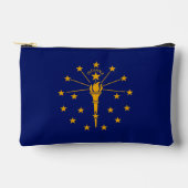 Dynamic Indiana State Flag Graphic op een Etui (Voorkant)