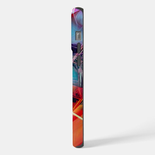 Dynamic Lines Abstraction iPhone Hoesje (Linkerkant)