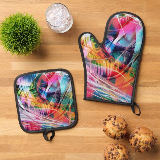 Dynamic Lines Abstraction Ovenwant & Pannenlap Set (Top down)