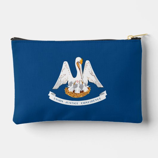 Dynamic Louisiana State Flag Graphic on a Etui (Achterkant)