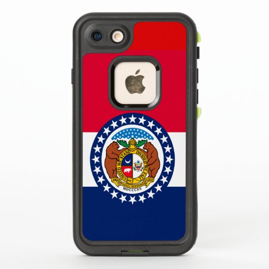 Dynamic Missouri State Flag Graphic op een (Achterkant)