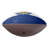 Dynamic Missouri State Flag Graphic op een American Football (Gedraaid 270)