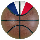 Dynamic Missouri State Flag Graphic op een Basketbal (Rechts)