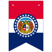 Dynamic Missouri State Flag Graphic op een Vlaggetjes (Derde vlag)