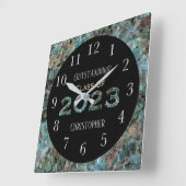 Dynamic Natural Stone Custom 2023 Afstuderen Vierkante Klok (Hoek)