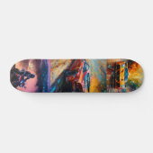 Dynamic Racing Art Collectie Persoonlijk Skateboard (Horizontaal)