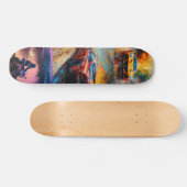 Dynamic Racing Art Collectie Persoonlijk Skateboard (Horizontaal)