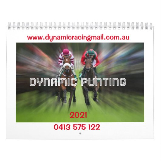Dynamic Racing Mail Calendar Kalender (Hoes)