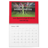 Dynamic Racing Mail Calendar Kalender (Jan 2027)