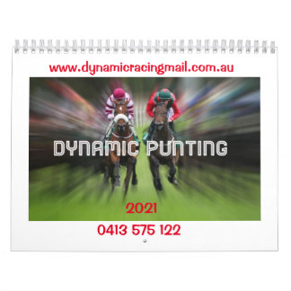 Dynamic Racing Mail Calendar Kalender
