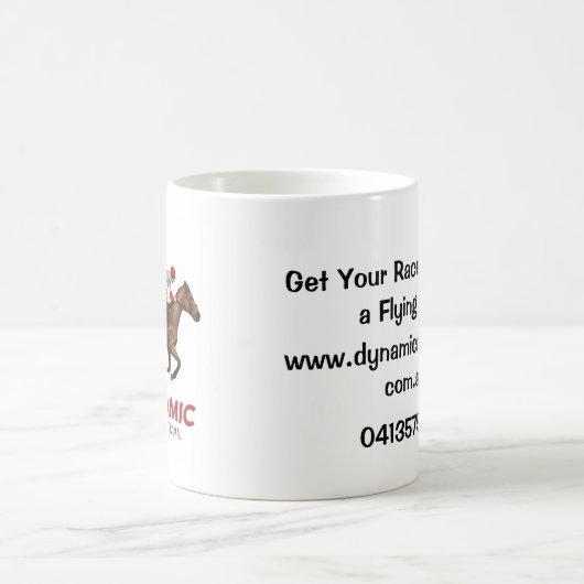 Dynamic Racing Mail Coffee Koffiemok (Center)