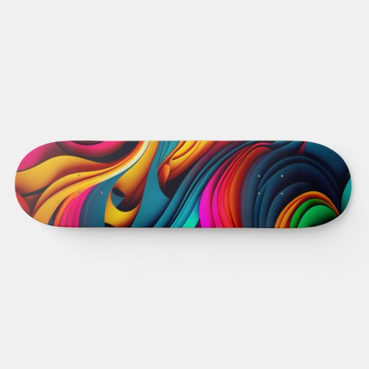 Dynamic Rhythms on Wheels Persoonlijk Skateboard (Horizontaal)
