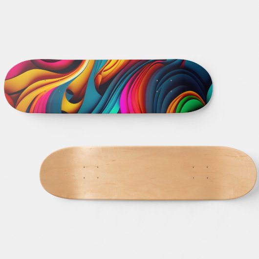 Dynamic Rhythms on Wheels Persoonlijk Skateboard (Horizontaal)