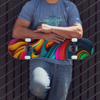 Dynamic Rhythms on Wheels Persoonlijk Skateboard