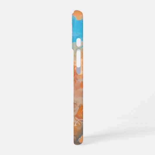 Dynamic Rocket Launch_iPhone-hoesje iPhone 16 Hoesje (Linkerkant)