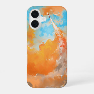 Dynamic Rocket Launch_iPhone-hoesje iPhone 16 Hoesje