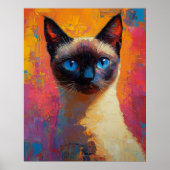 Dynamic Siamese Painting Poster (Voorkant)