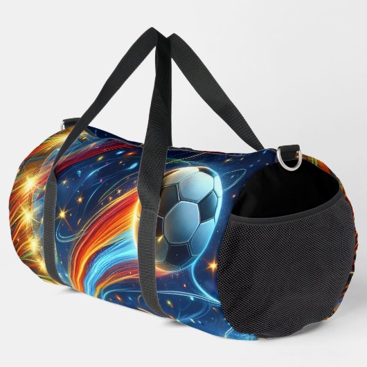Dynamic Soccer Ball Duffle Bag Plunjezak (Rechterhoek)