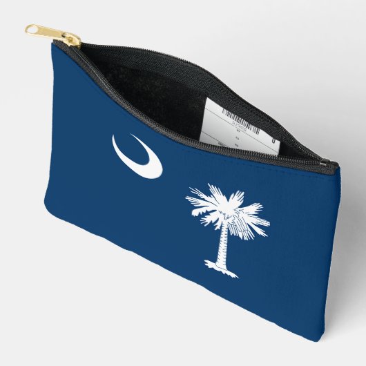 Dynamic South Carolina State Flag Graphic on a Etui (Open)